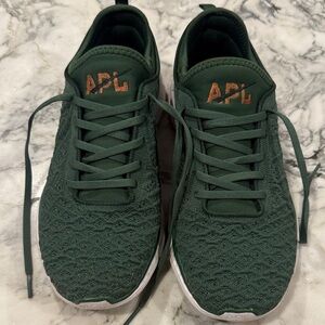 APL Forest Green Knit Sneakers